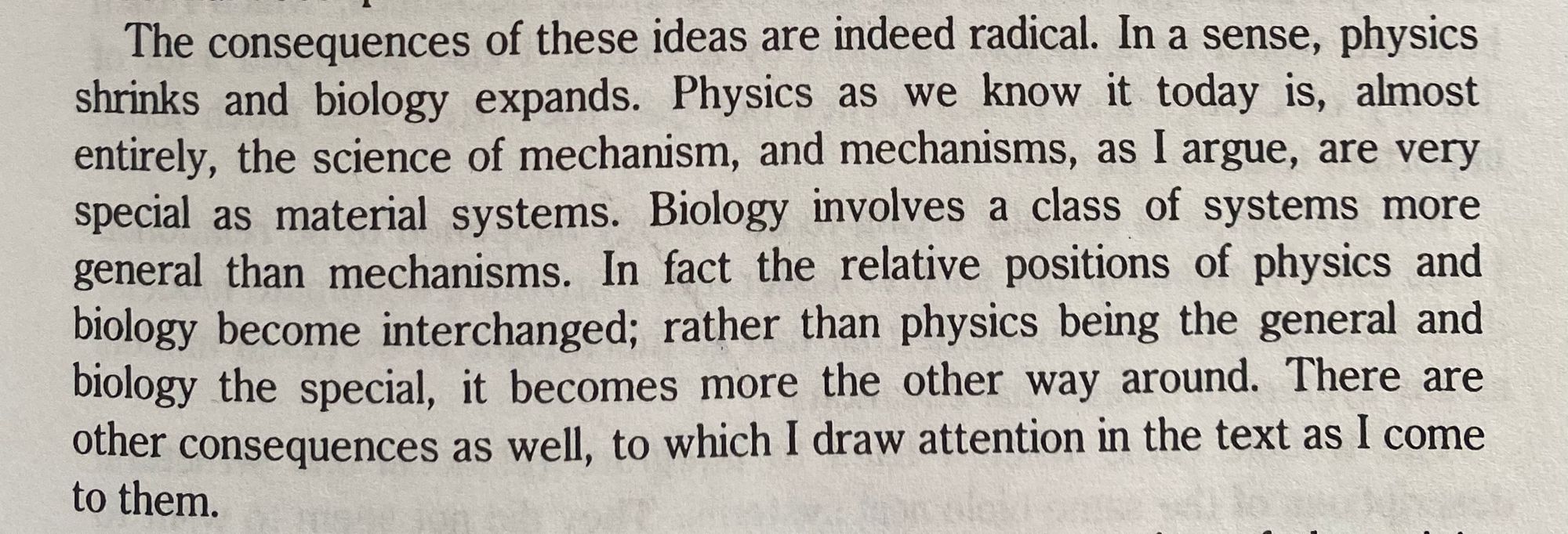 Can Biology Be Reduced To Physics?