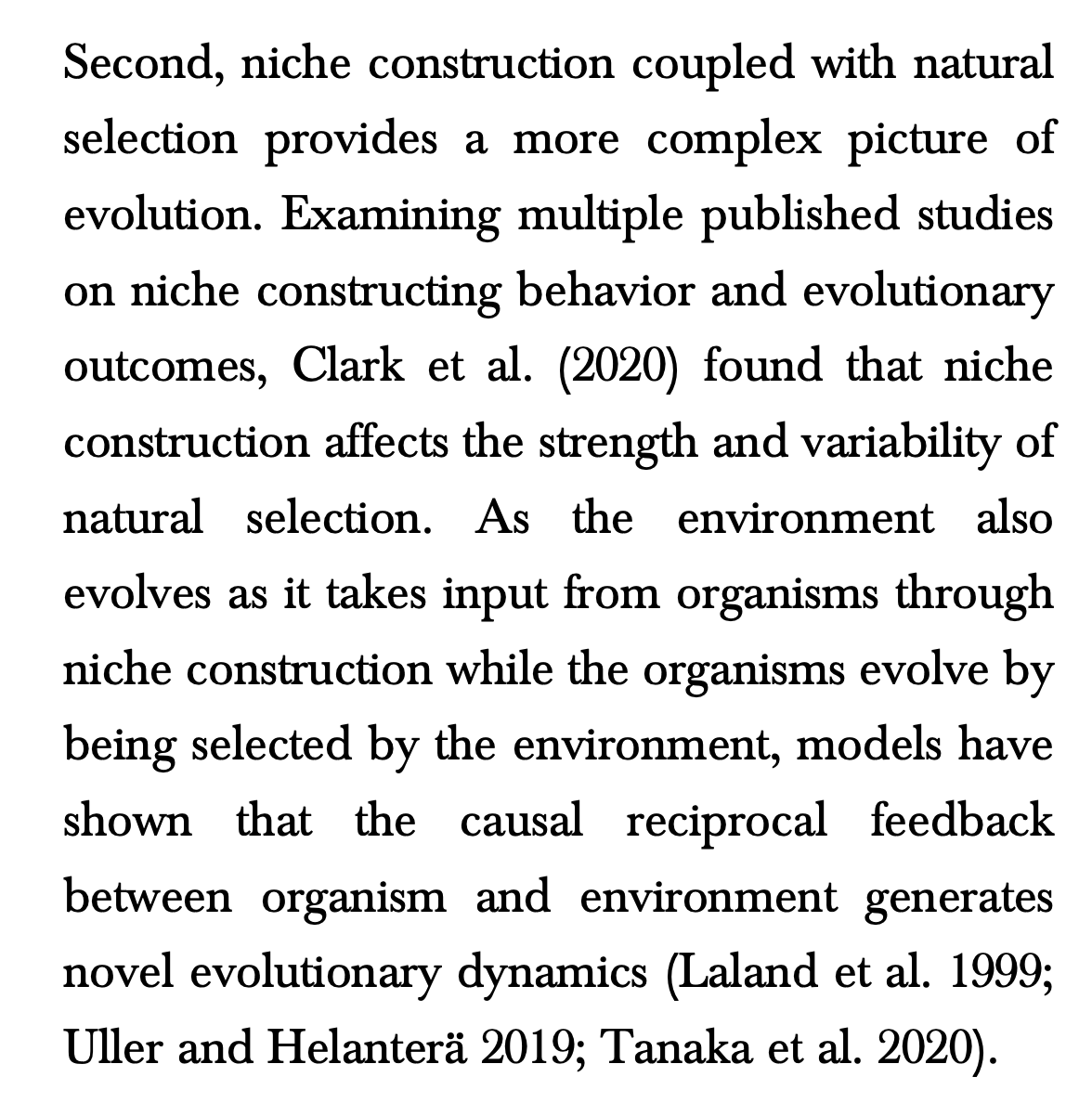 The Forgotten Piece of Evolutionary Theory (and why we need it back)