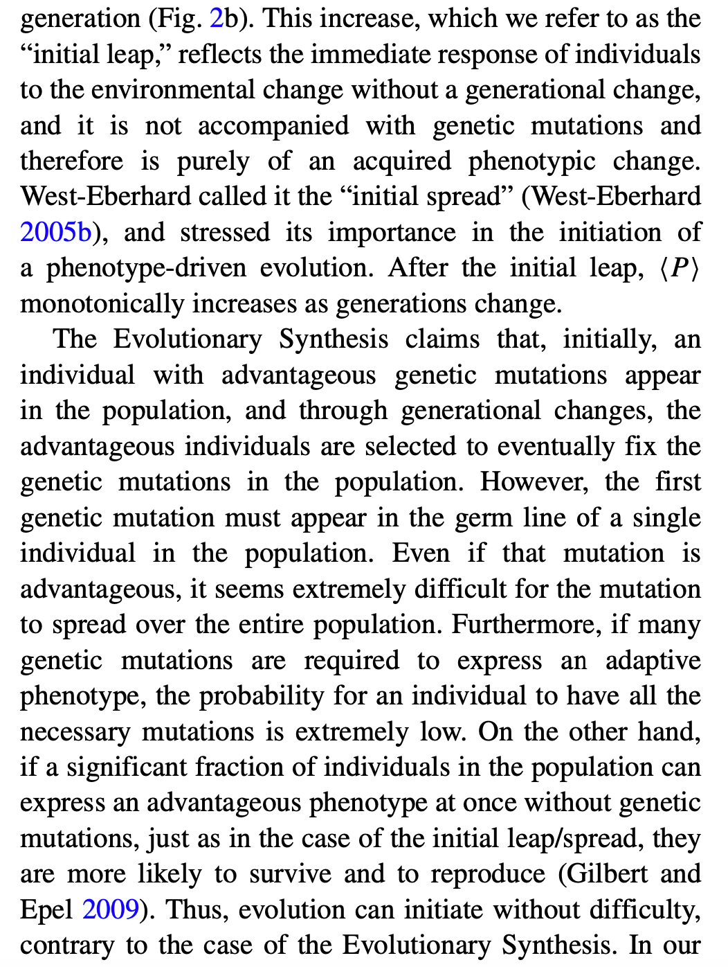 The Forgotten Piece of Evolutionary Theory (and why we need it back)